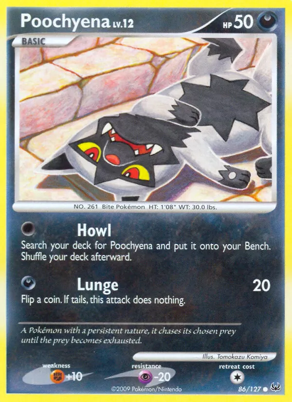 Poochyena (Platinum #86/127)