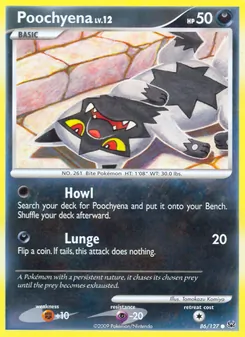Poochyena (Platino #86/127)