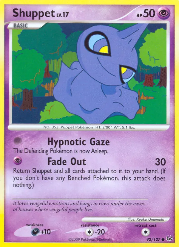 Shuppet (Platinum #92/127)