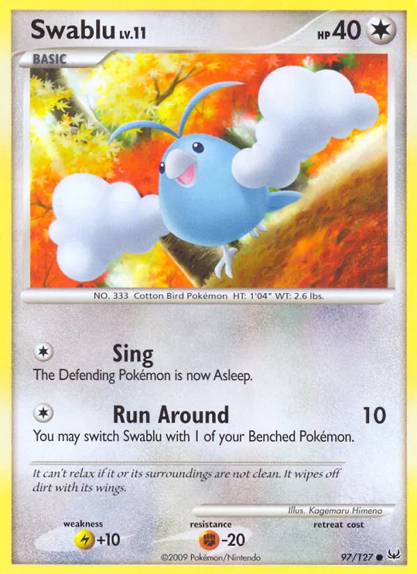 Swablu (Platinum #97/127)