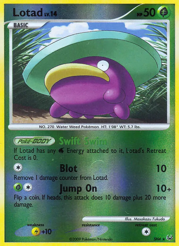 Lotad (Platinum #SH4/127)