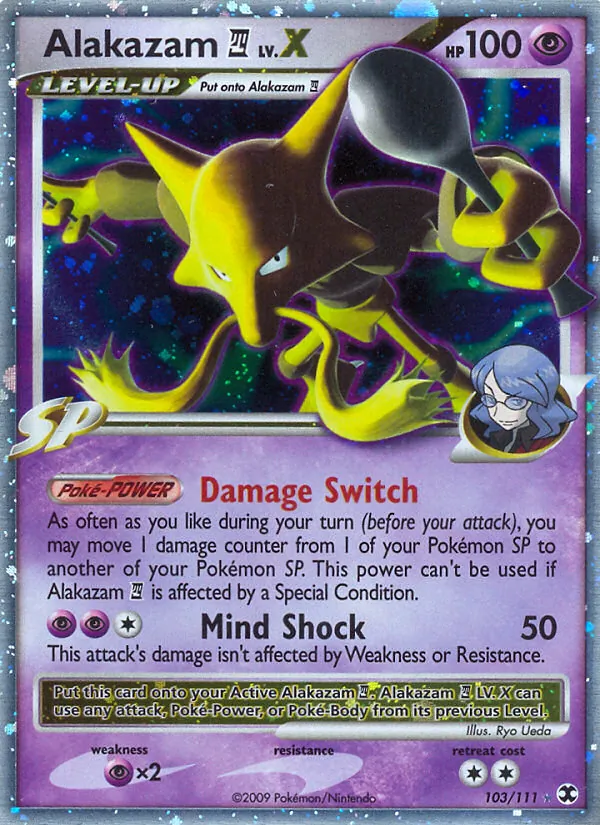 Alakazam E4 LV.X (Rising Rivals #103/111)