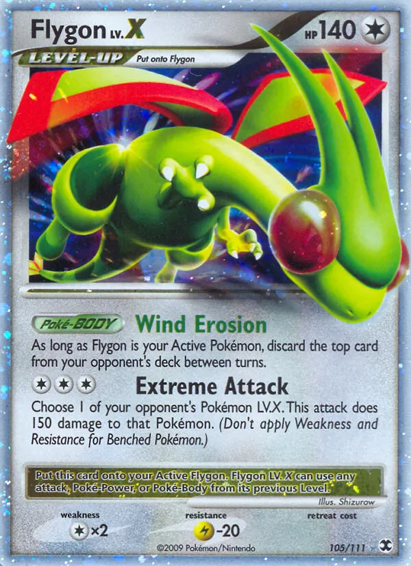 Flygon LV.X (Rising Rivals #105/111)