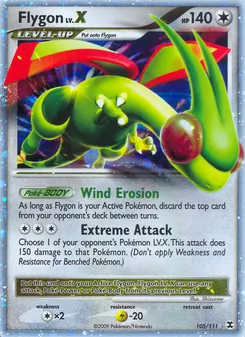 Flygon LV.X (Rising Rivals #105/111)