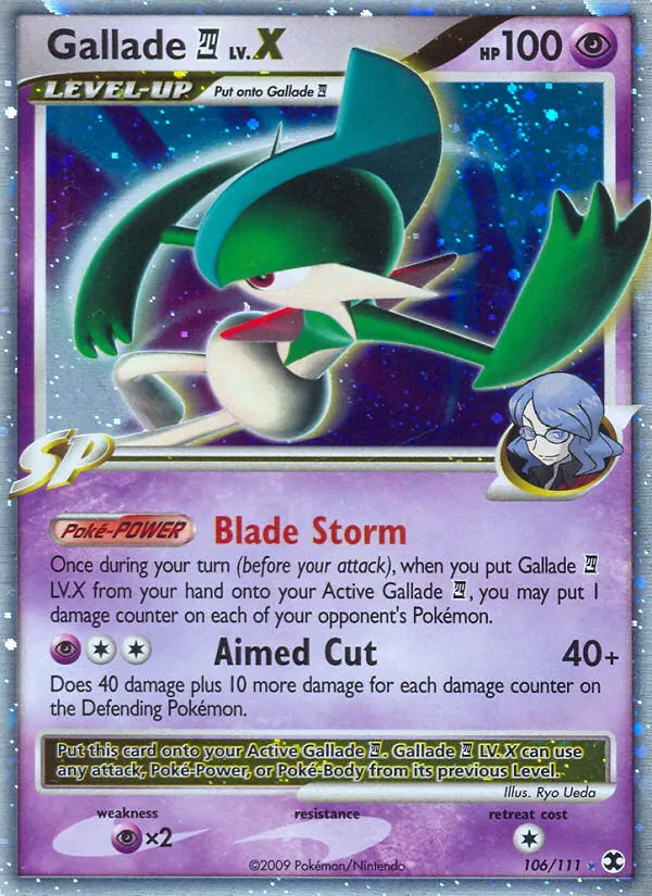 Gallade E4 LV.X (Rising Rivals #106/111)