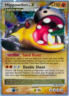 Hippowdon LV.X (Rising Rivals #107/111)