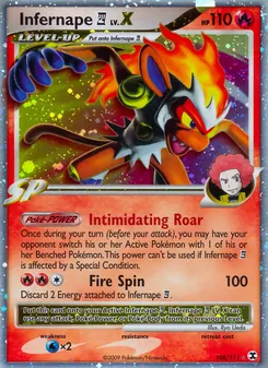 Infernape E4 LV.X (Rising Rivals #108/111)