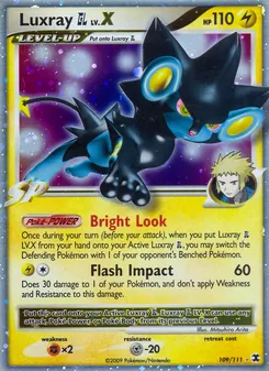 Luxray GL LV.X (Rising Rivals #109/111)