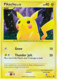 Pikachu (Rising Rivals #112/111)
