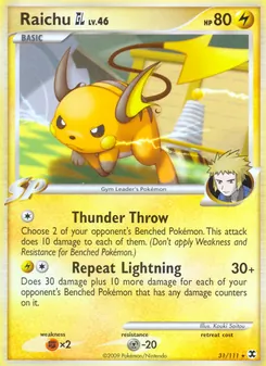 Raichu GL (Rising Rivals #31/111)