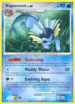 Vaporeon (Rising Rivals #34/111)