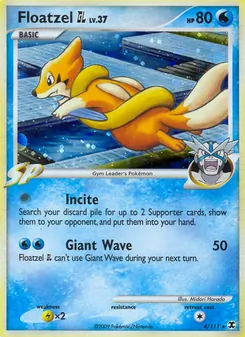 Floatzel GL (Rising Rivals #4/111)