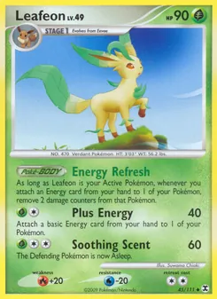 Leafeon (L'Ascesa dei Rivali #45/111)