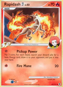 Rapidash E4 (L'Ascesa dei Rivali #47/111)