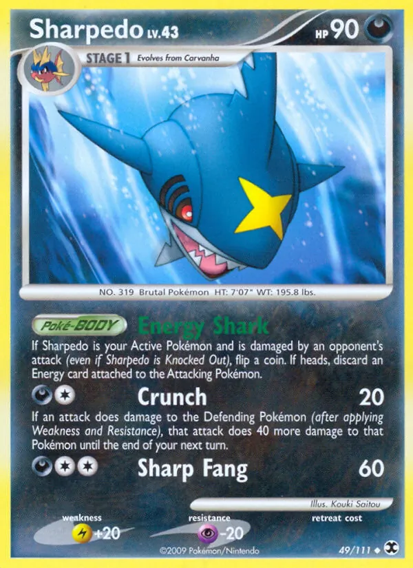 Sharpedo (Rising Rivals #49/111)
