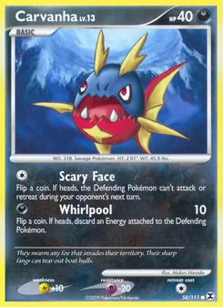Carvanha (Rising Rivals #58/111)