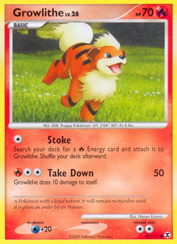 Growlithe (Rising Rivals #63/111)