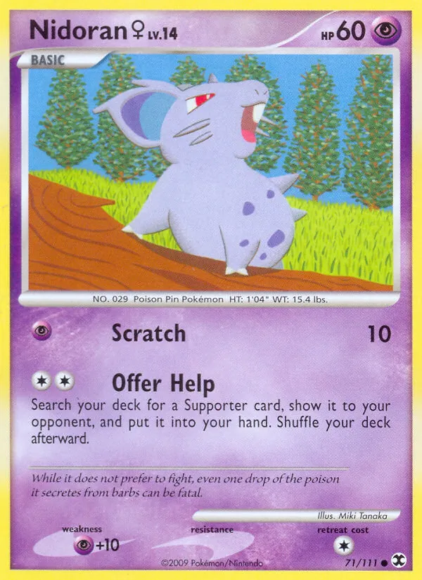 Nidoran ♀ (Rising Rivals #71/111)
