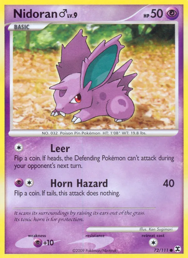 Nidoran ♂ (Rising Rivals #72/111)