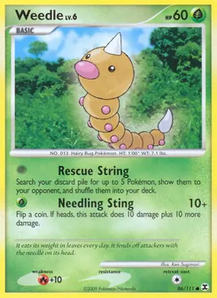 Weedle (Rising Rivals #86/111)