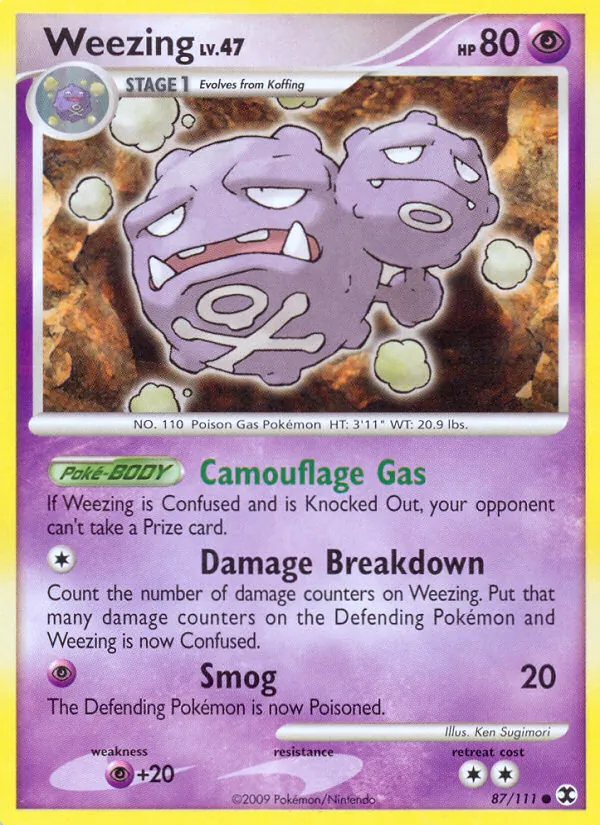 Weezing (Rising Rivals #87/111)