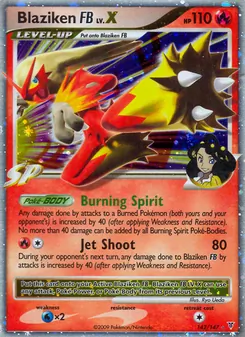 Blaziken FB LV.X (Supreme Victors #142/147)