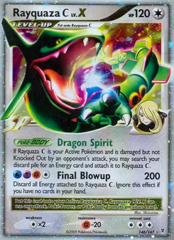 Rayquaza C LV.X (Supreme Victors #146/147)