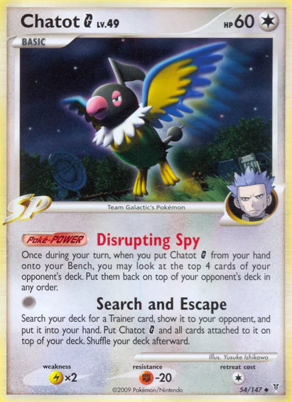Chatot G (Supreme Victors #54/147)