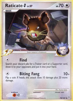 Raticate G (Supreme Victors #78/147)