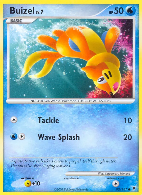 Buizel (Supreme Victors #92/147)