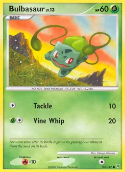 Bulbasaur (Supreme Victors #93/147)