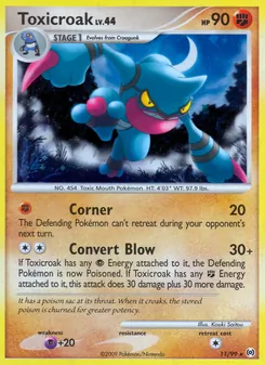 Toxicroak (Arceus #11/99)