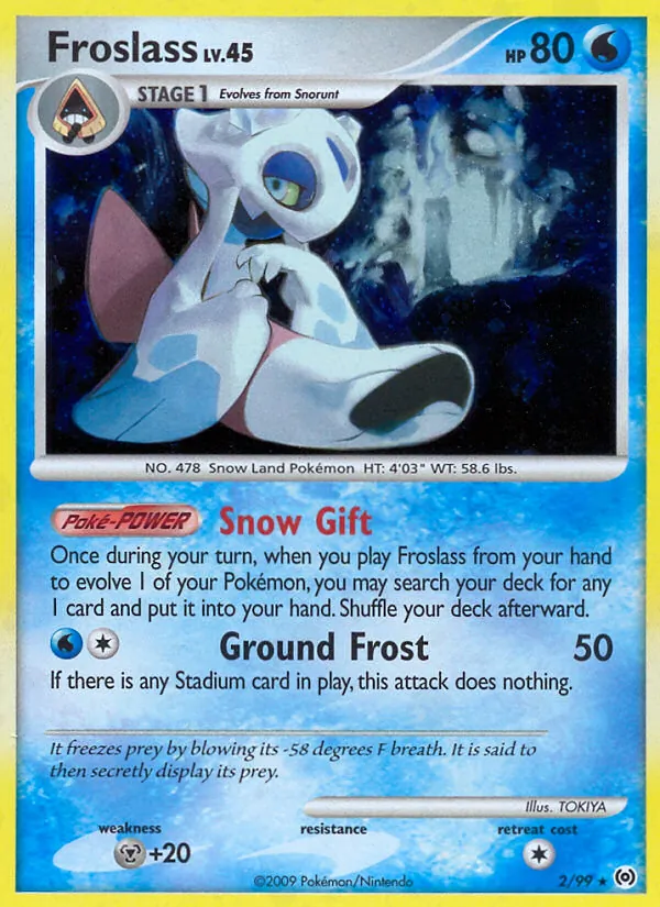 Frosdedje (Arceus #2/99)