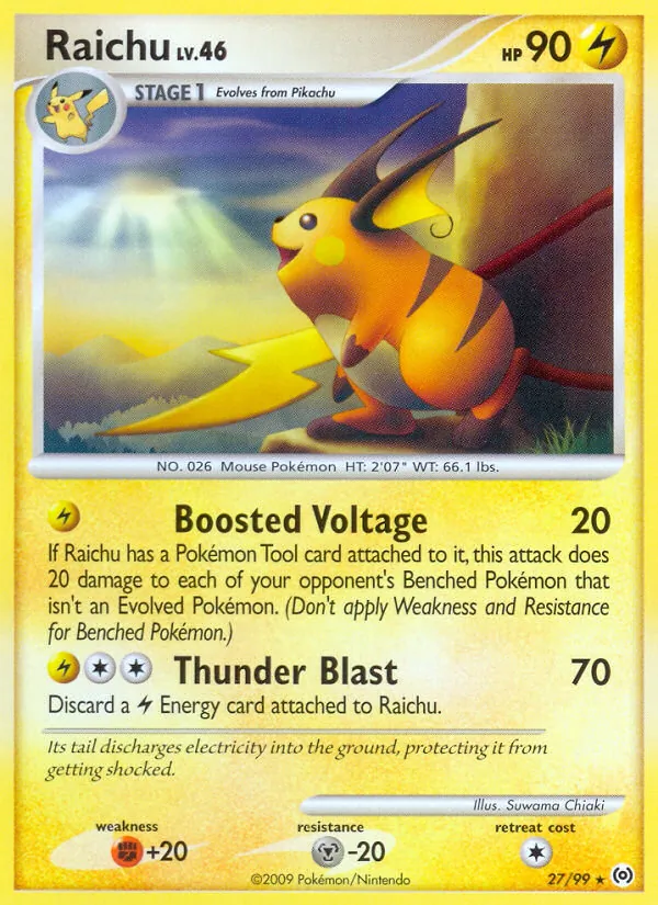 Raichu (Arceus #27/99)
