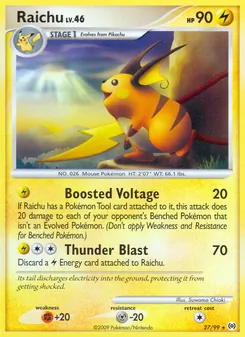 Raichu (Arceus #27/99)