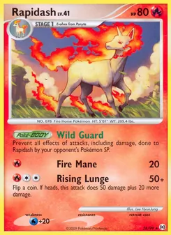 Rapidash (Arceus #28/99)