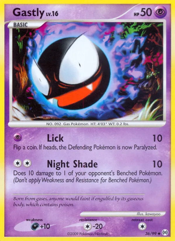 Gastly (Arceus #36/99)
