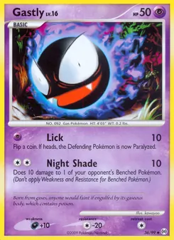 Gastly (Arceus #36/99)
