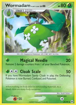 Wormadam Plant Cloak (Arceus #49/99)
