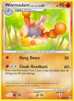 Wormadam Sandy Cloak (Arceus #50/99)
