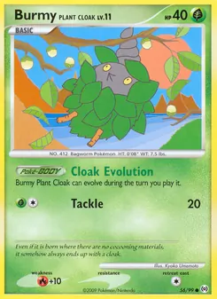 Burmy Plant Cloak (Arceus #56/99)