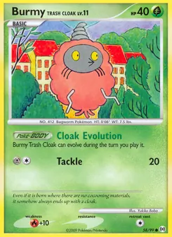 Burmy Trash Cloak (Arceus #58/99)