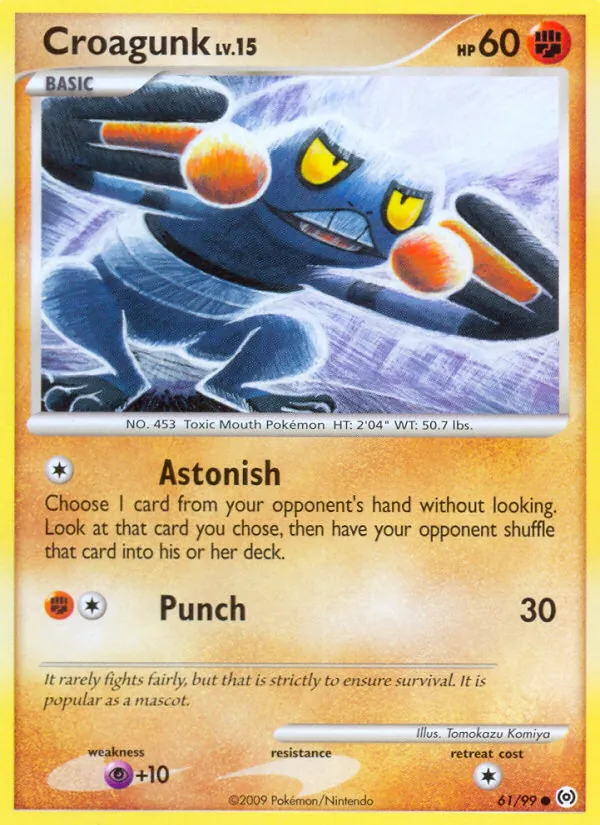 Croagunk (Arceus #61/99)