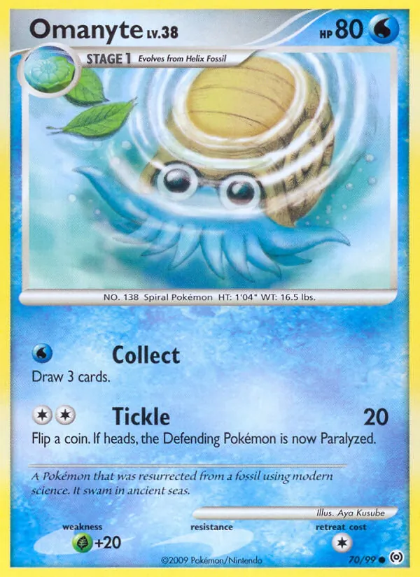 Omanyte (Arceus #70/99)