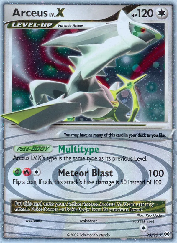 Arceus LV.X (Arceus #95/99)