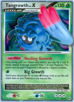 Tangrowth LV.X (Arceus #99/99)