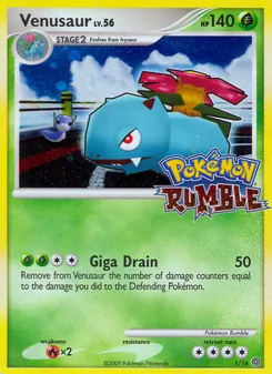 Venusaur (Pokémon Rumble #1/16)