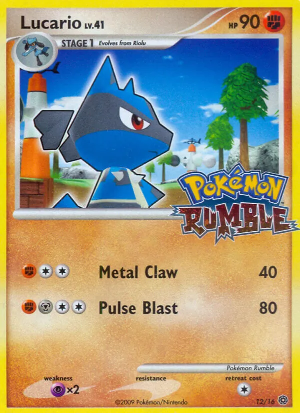 Lucario (Pokémon Rumble #12/16)