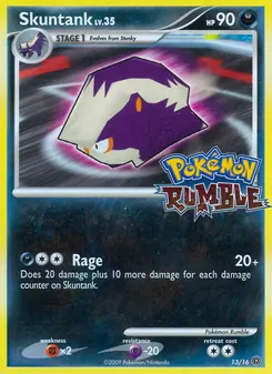Skuntank (Pokémon Rumble #13/16)