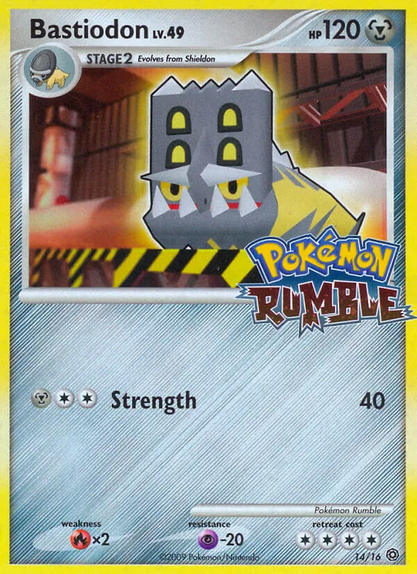 Bastiodon (Pokémon Rumble #14/16)